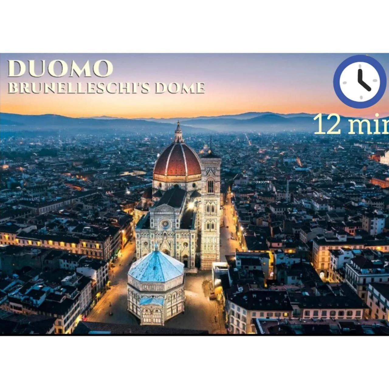 5 Min Dagli Uffizi Suite Wifi Confort 佛罗伦萨 外观 照片